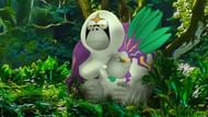 Oranguru, as it appears in official Pokemon GO artwork (Image via Niantic)